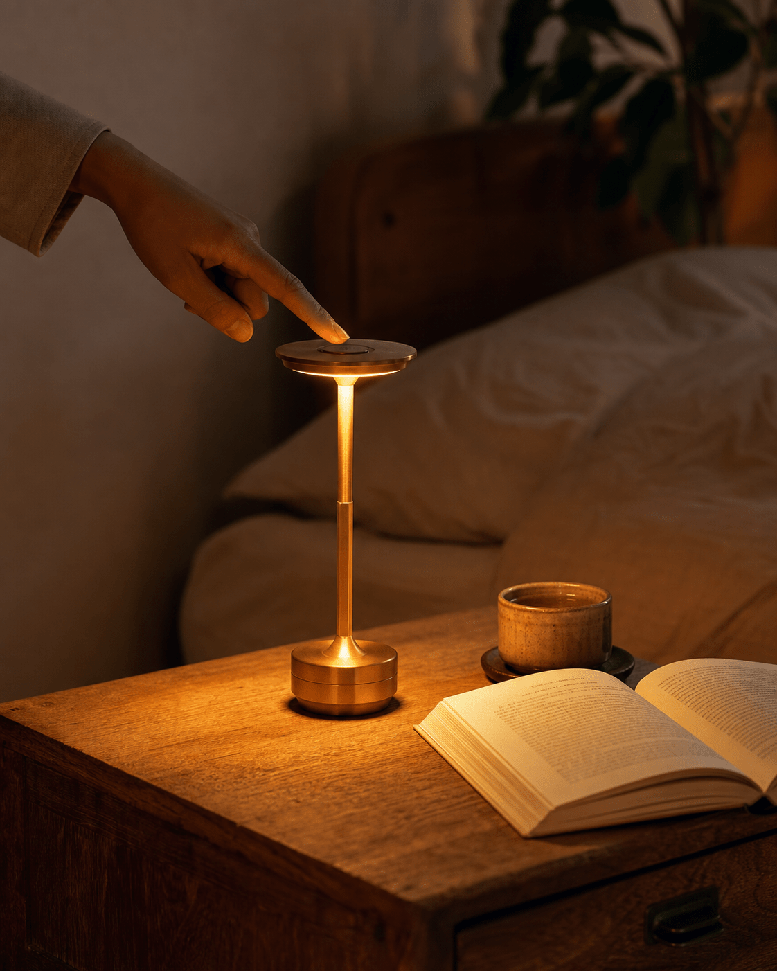 Lampe Sans Fil Élysia - L'éclat contemporain - Nomad'ÉclatLampe Sans Fil Élysia - L'éclat contemporainLampe de tableNomad'Éclat